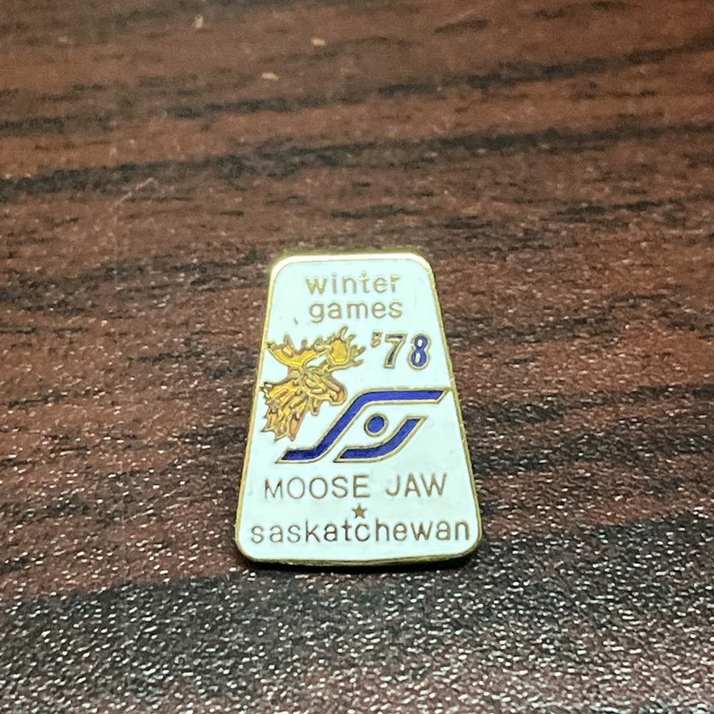 1978‎ Winter Games Moose Jaw Saskatchewan Canada Lapel Hat Pin